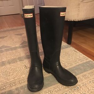 Hunter rain boots
